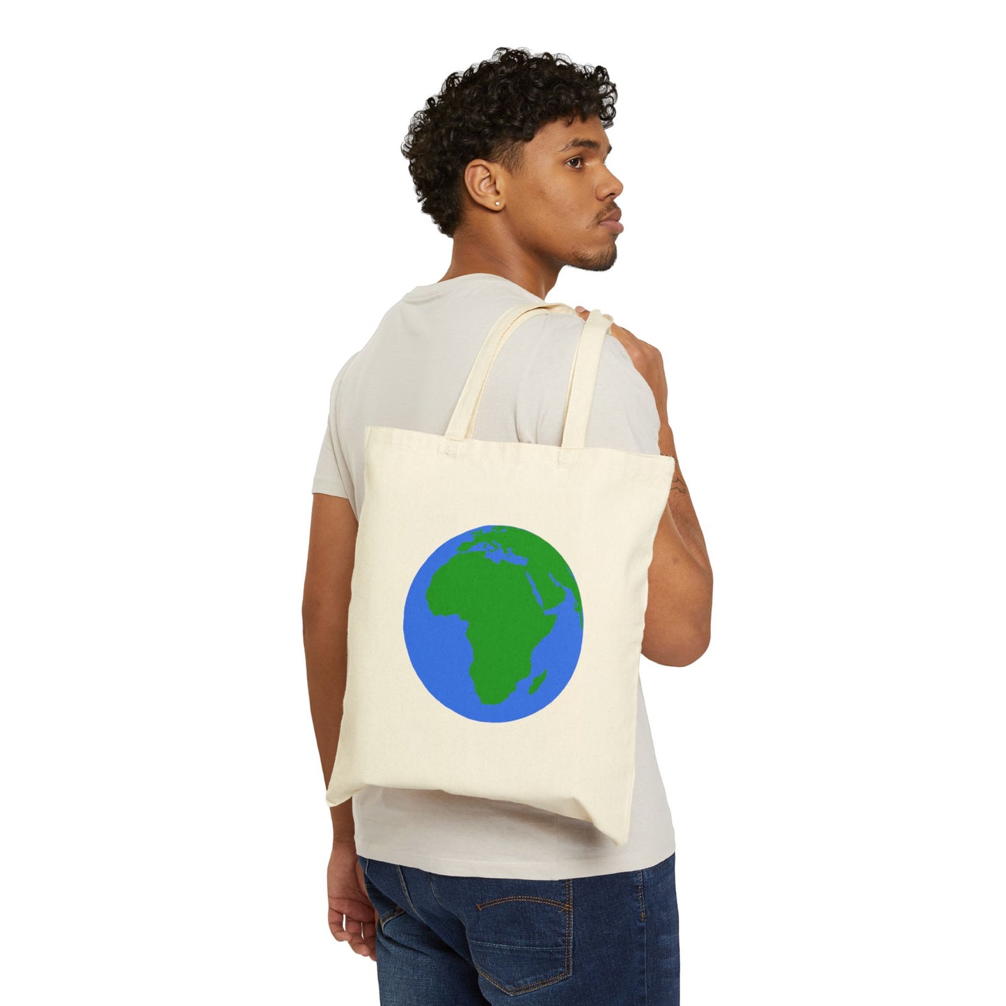Earth Protector Cotton Canvas Tote Bag